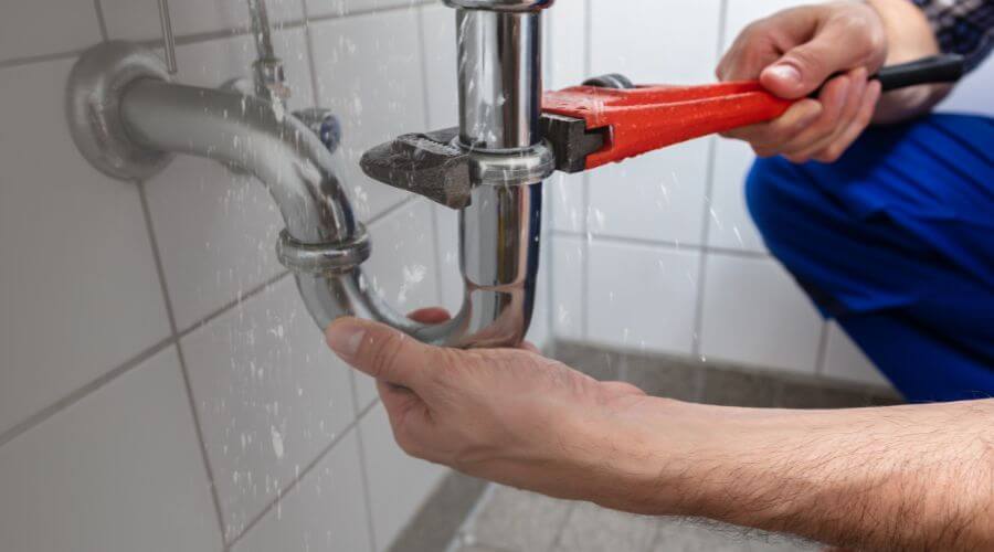Indoor tankless water heater installation in Fairview, MT